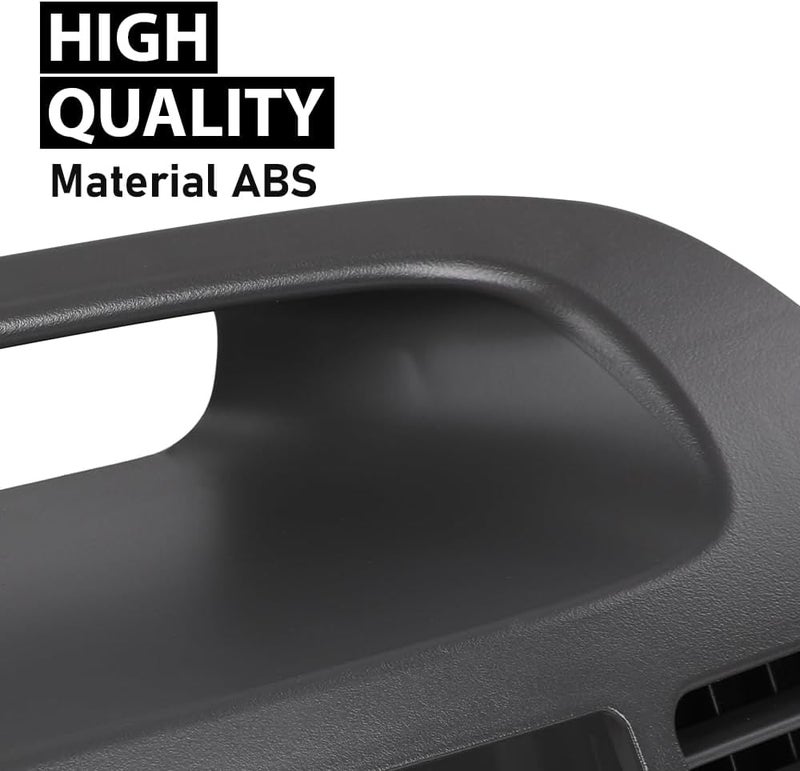 GPLUS Center Dash Bezel Trim Compatible with Toyota Camry 2002-2006 Radio Bezel AC Air Vents Gray Dashboard Cover - Image 4